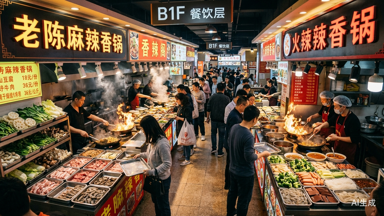 跟正餐“抢生意”,麻辣香锅集体盯上商场